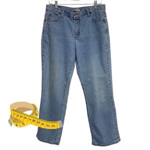 LEE Relaxed Straight Leg Light Wash Jeans Short Petite